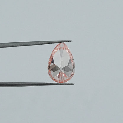 Fancy Vivid Pink Old Mine Pear Lab Grown Diamond Loose