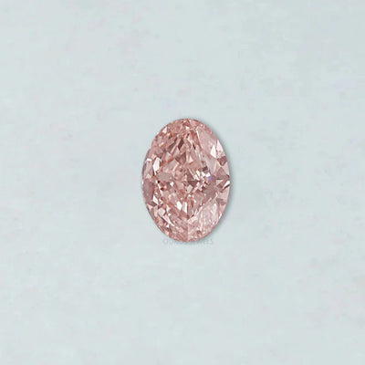 Fancy Intense Pink Oval Cut Lab Diamond