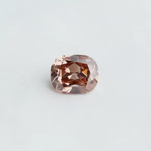 [Pinkish Brown Cushion Diamond]-[Ouros Jewels]