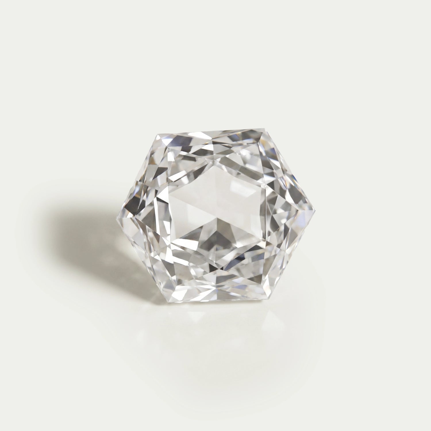 Fire Rose Cut Lab Grown Diamond Loose Loose