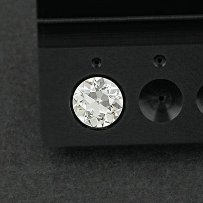 Flower Pattern Old European Round Cut Diamond Loose