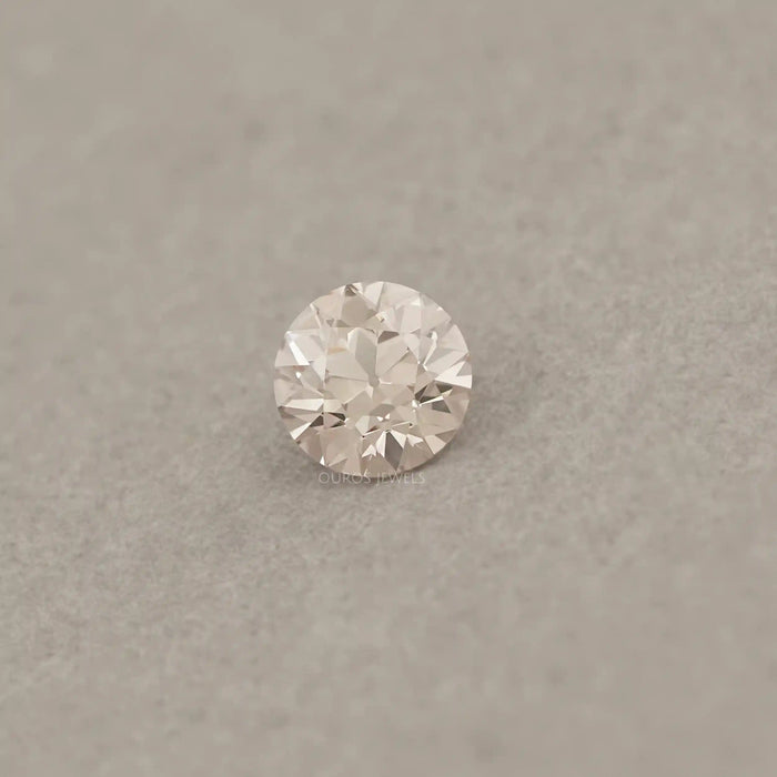 OEC Flower Faceted Round Lab Diamond