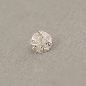 Flower Pattern Old European Round Cut Loose Diamond