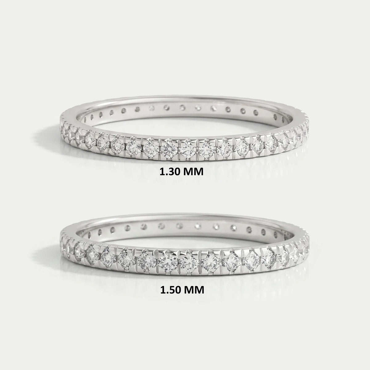 Round Brilliant Cut Diamond Eternity Band