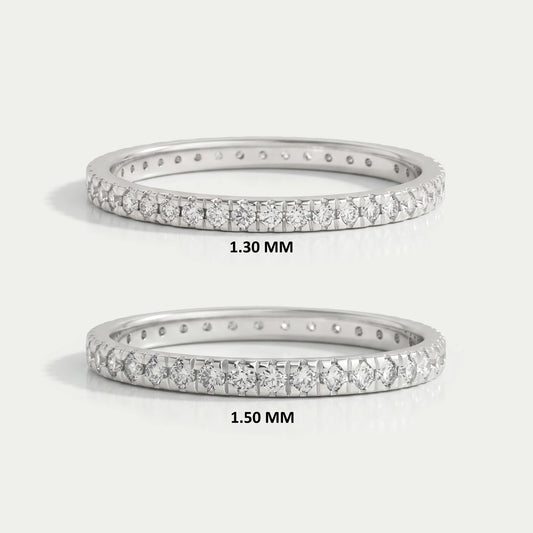 Round Brilliant Cut Diamond Eternity Band