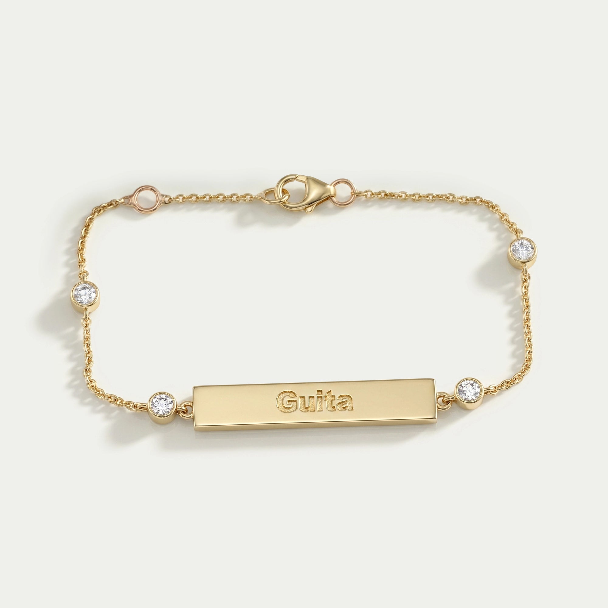 Guita Customize Bar Chain Bracelet Bracelet