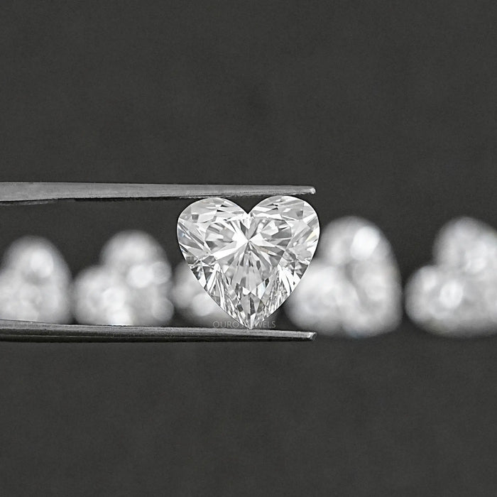 Heart Cut Lab Grown Diamond - Certified