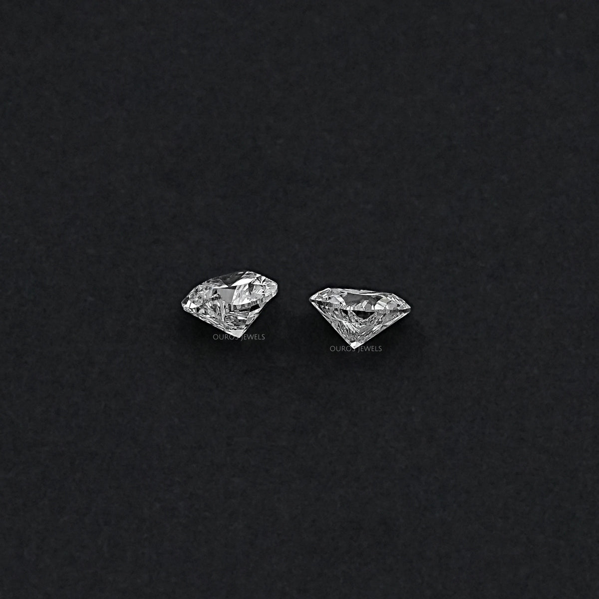 Heart Shaped Lab Grown Diamond Pair Loose