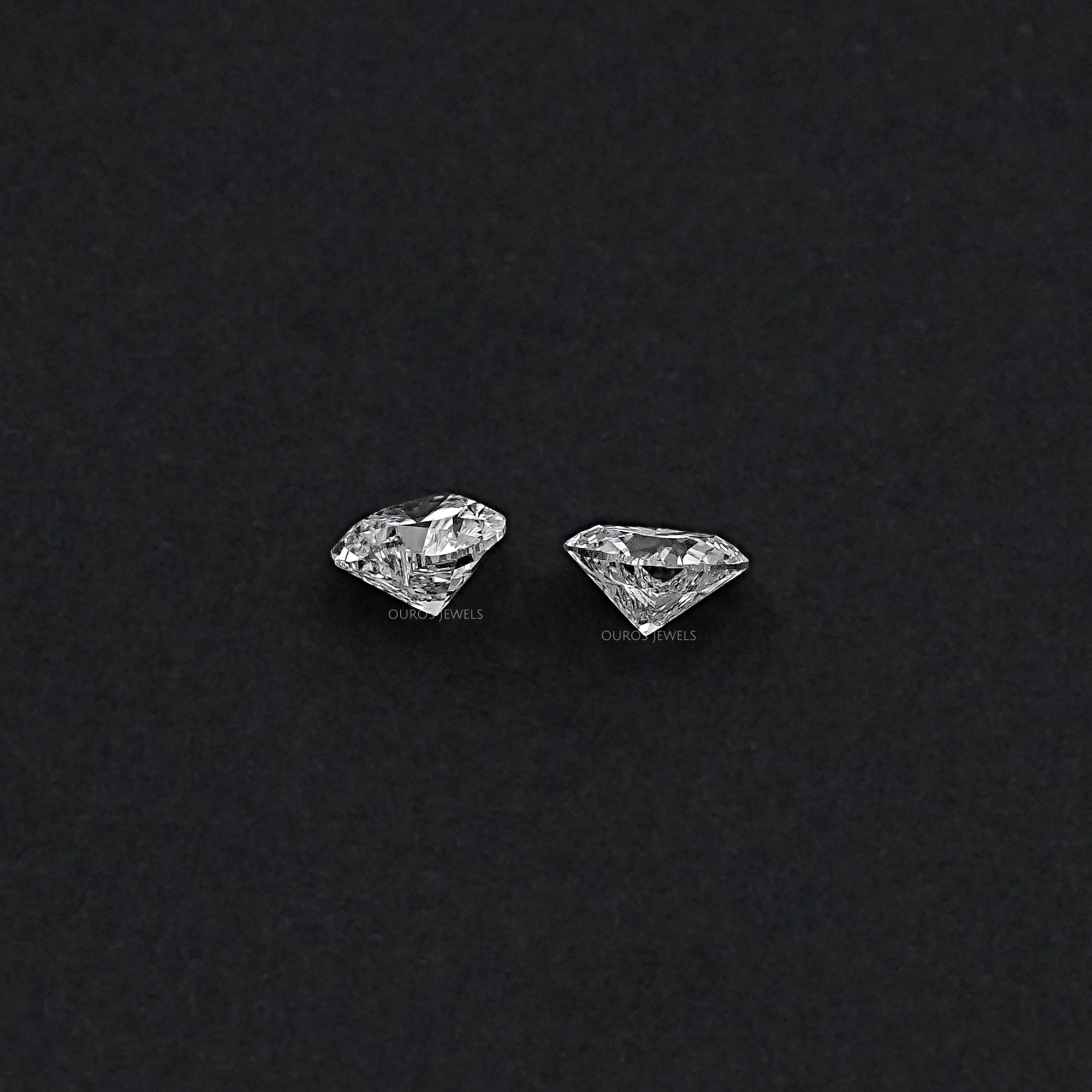 Heart Shaped Lab Grown Diamond Pair Loose