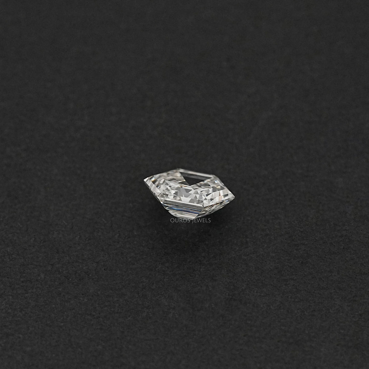 Step Cut Hexagonal Lab Antique Loose Diamond