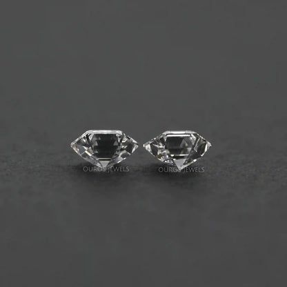 Hexagon Cut Lab Diamond Pair Loose