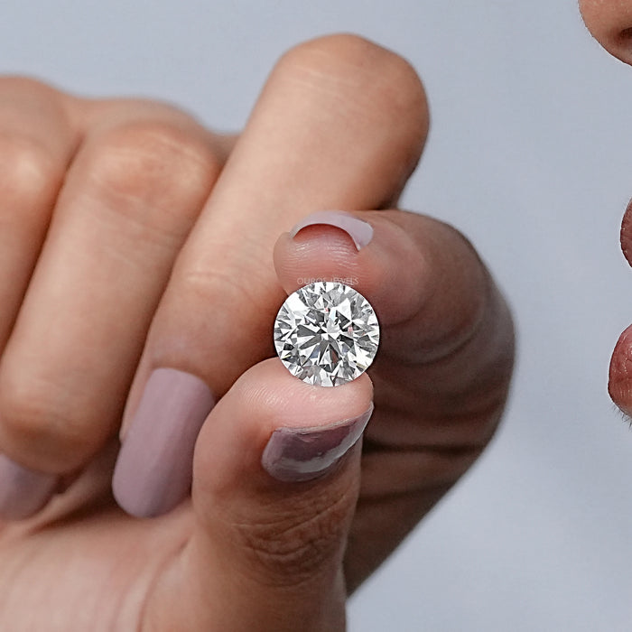 IGI Certified Round Cut Lab Grown Diamond