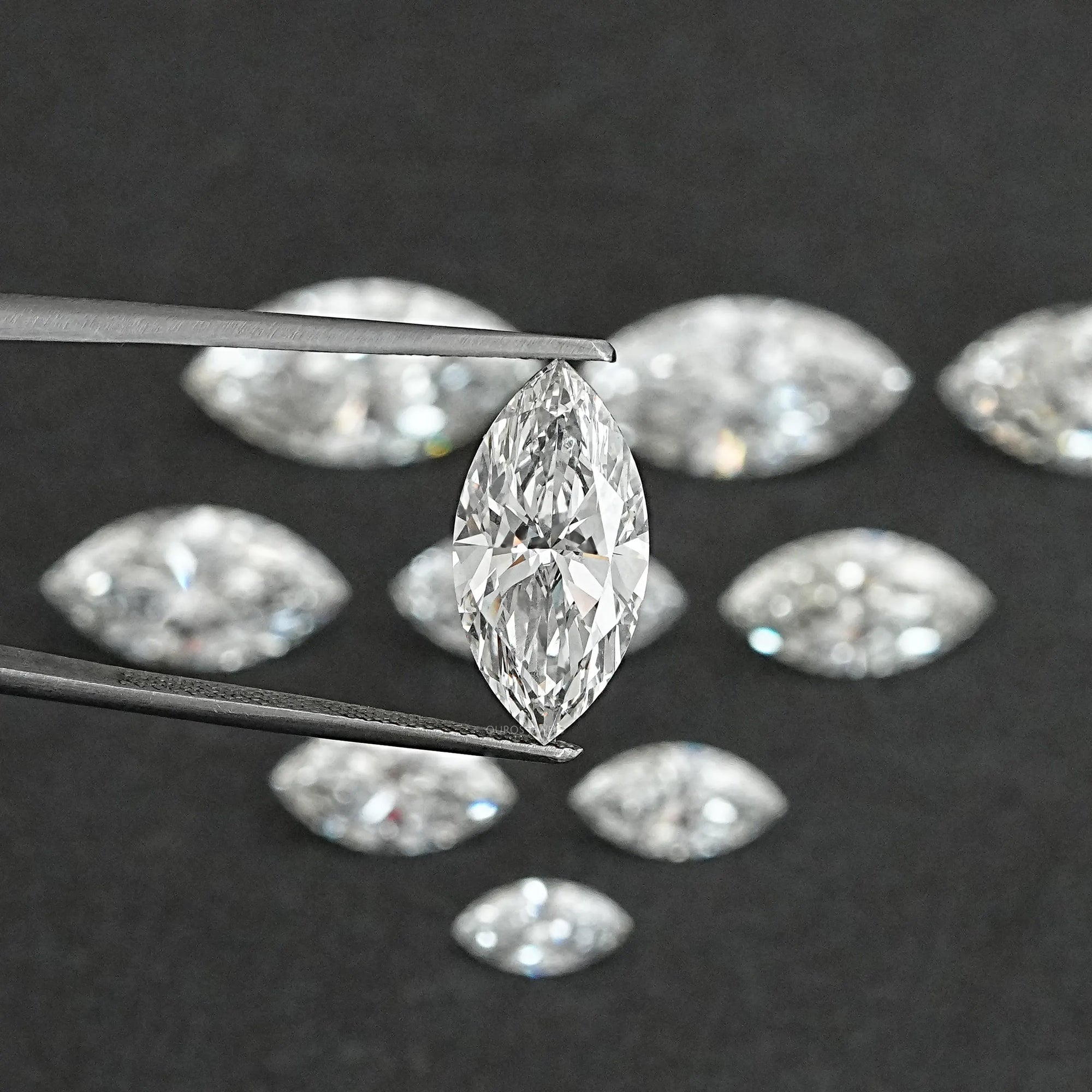 Certified Marquise Cut Lab Grown Diamond Loose