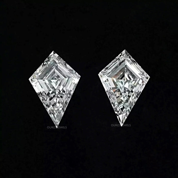 Custom Kite Shaped Lab Grown Diamonds