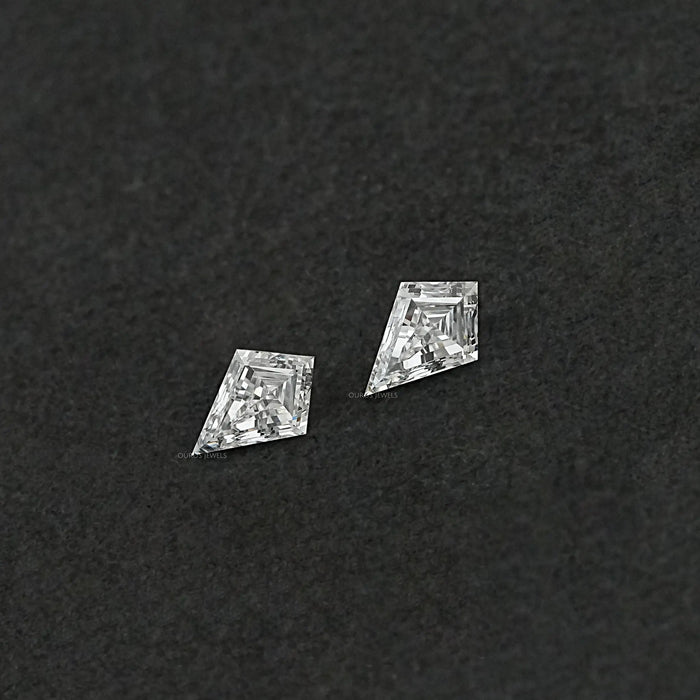Custom Kite Shaped Lab Grown Diamonds