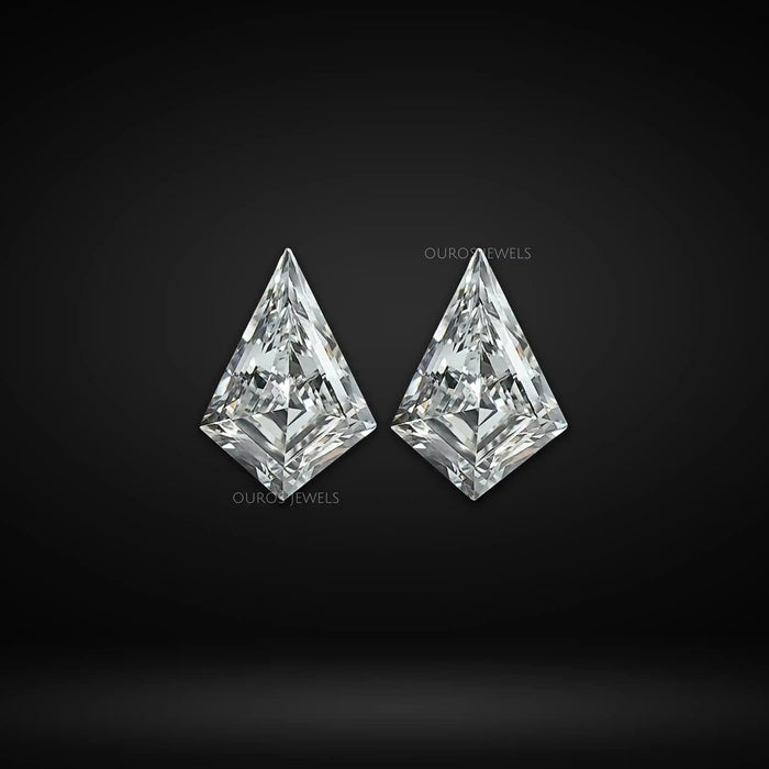 Custom Kite Shaped Lab Grown Diamonds