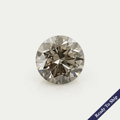 Olive Round Lab Grown Loose Diamond