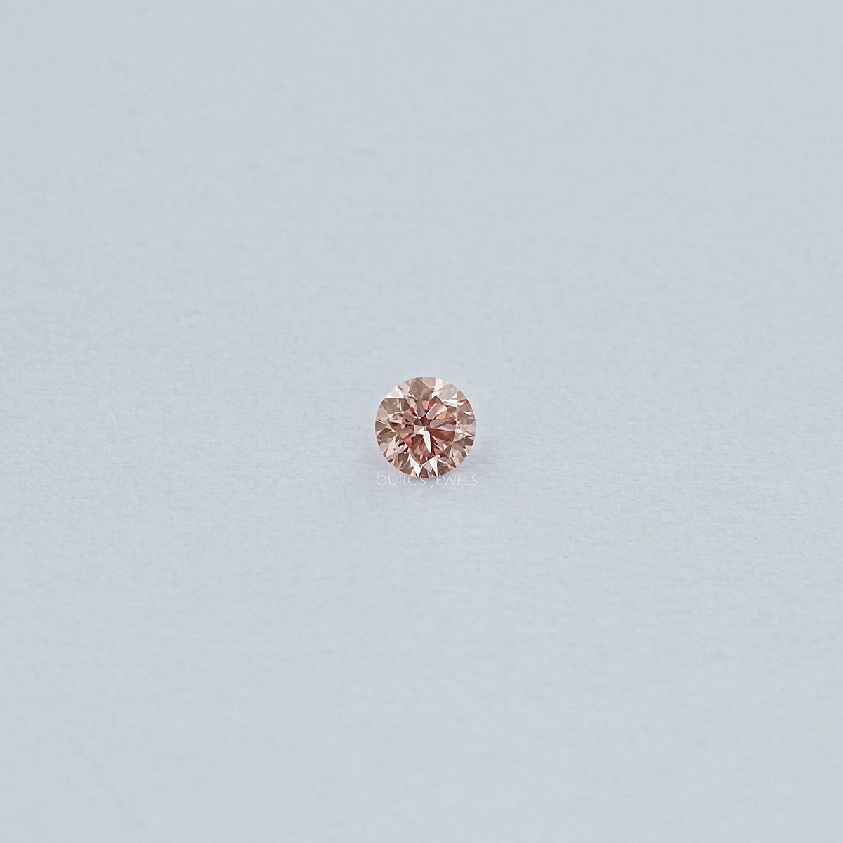Lab Grown Pink Round Diamond Loose Loose