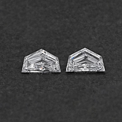 Epaulette Cut Lab Grown Diamond Matching Pair Loose