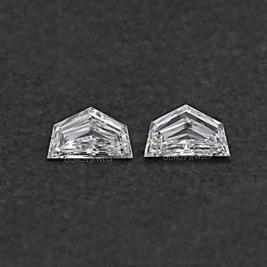 Epaulette Cut Lab Grown Diamond Matching Pair Loose
