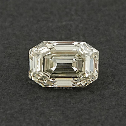 Old Cut Emerald Shape Lab Grown Diamond J To Z VS Loose
