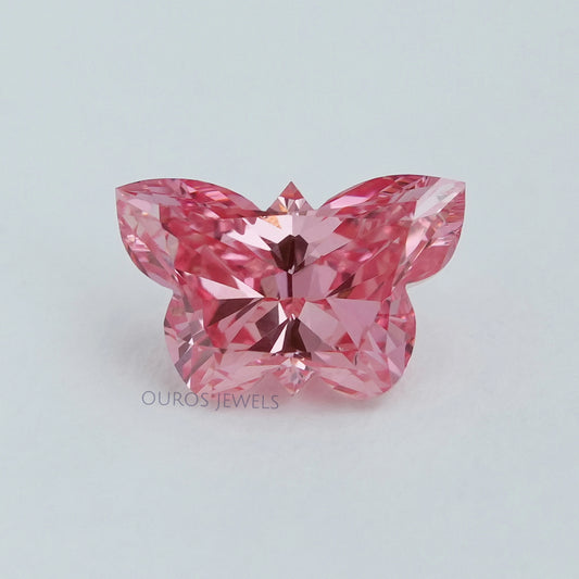 0.50 Carat Pink Butterfly Lab Grown Diamond