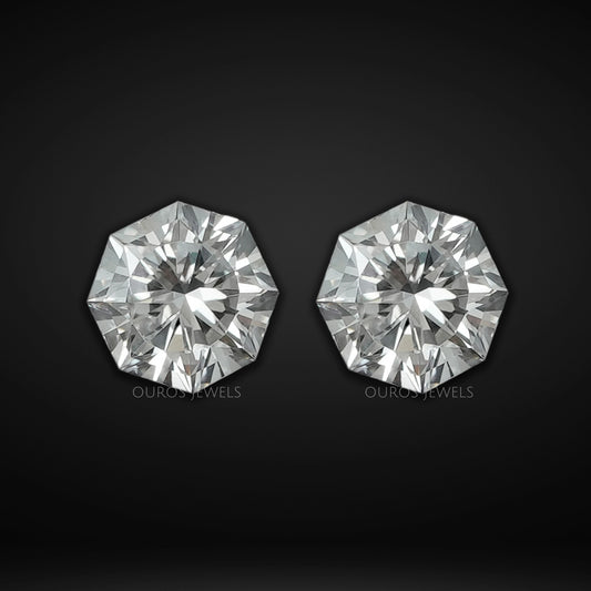 Octagon Shape Lab Diamond Loose Pair Loose