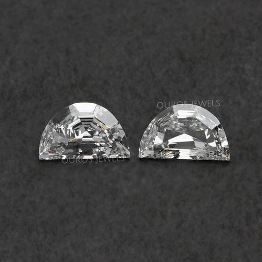 Half Moon Loose Diamond Pairs Loose