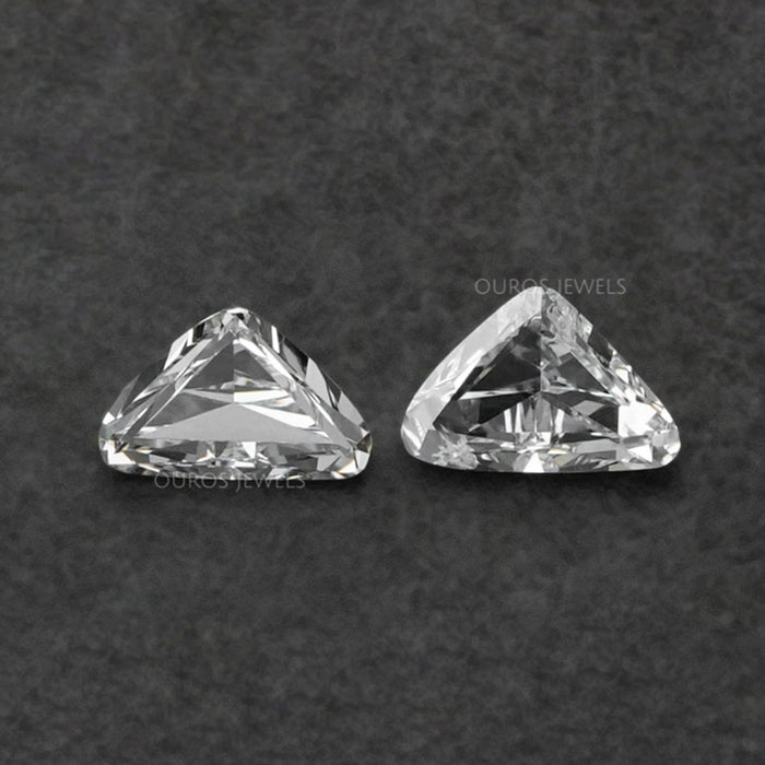 Modified Trillion Cut Lab Created Diamonds