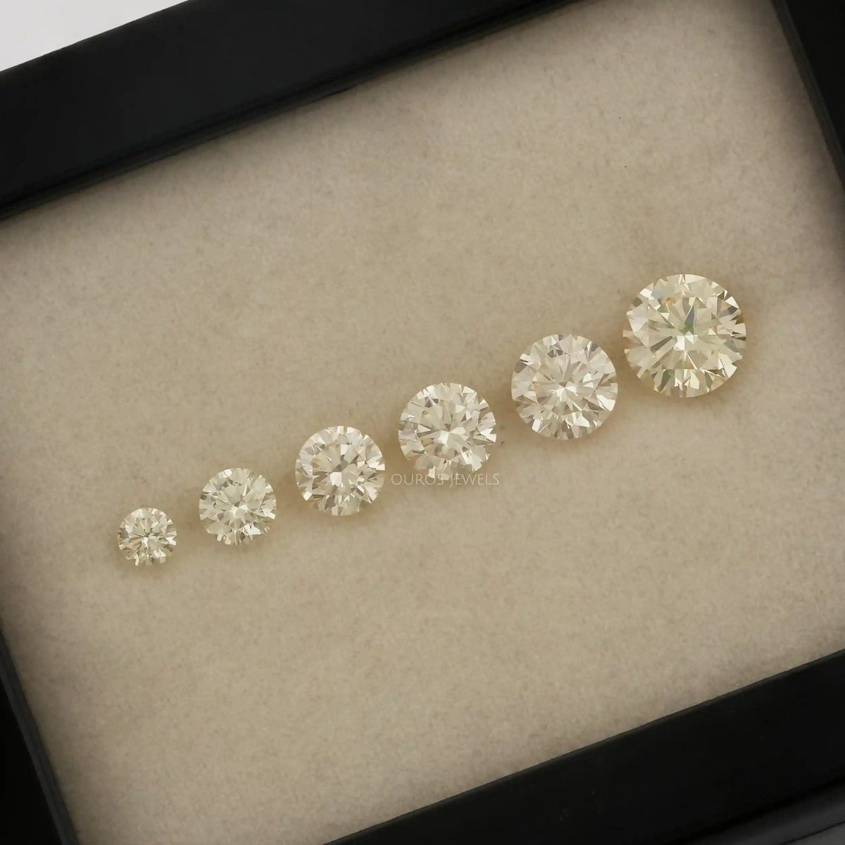 Brilliant Fancy Round Yellow Lab Diamonds Loose