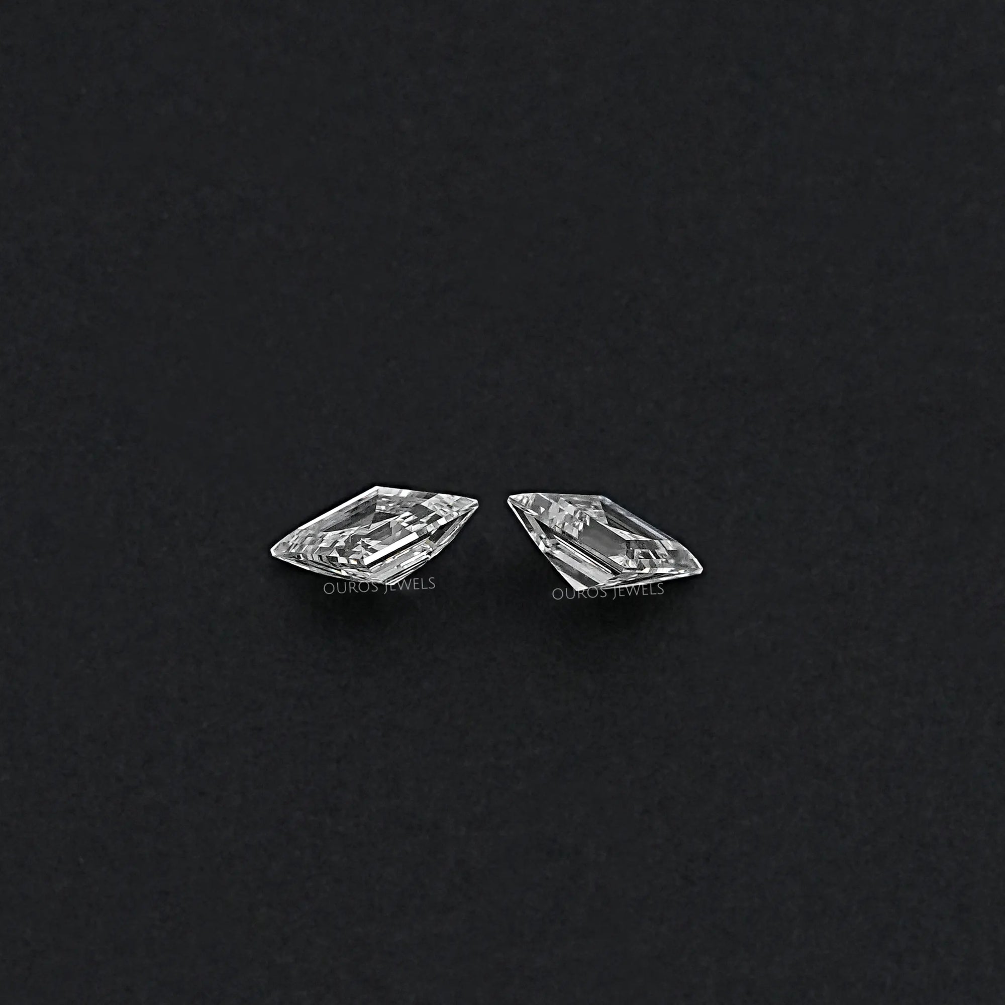 Lozenge Cut Lab Grown Pair Diamond Loose