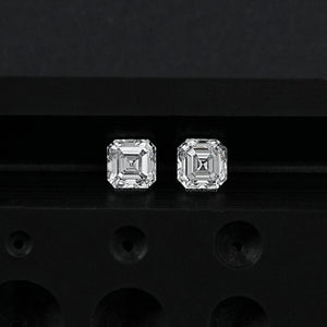 Asscher Cut Loose Lab Diamond Pair