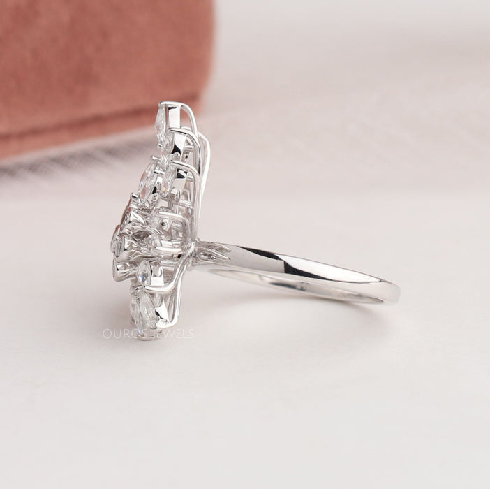 Cluster Lab Diamond Cocktail Ring