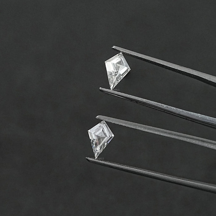 Custom Kite Shaped Lab Grown Diamonds