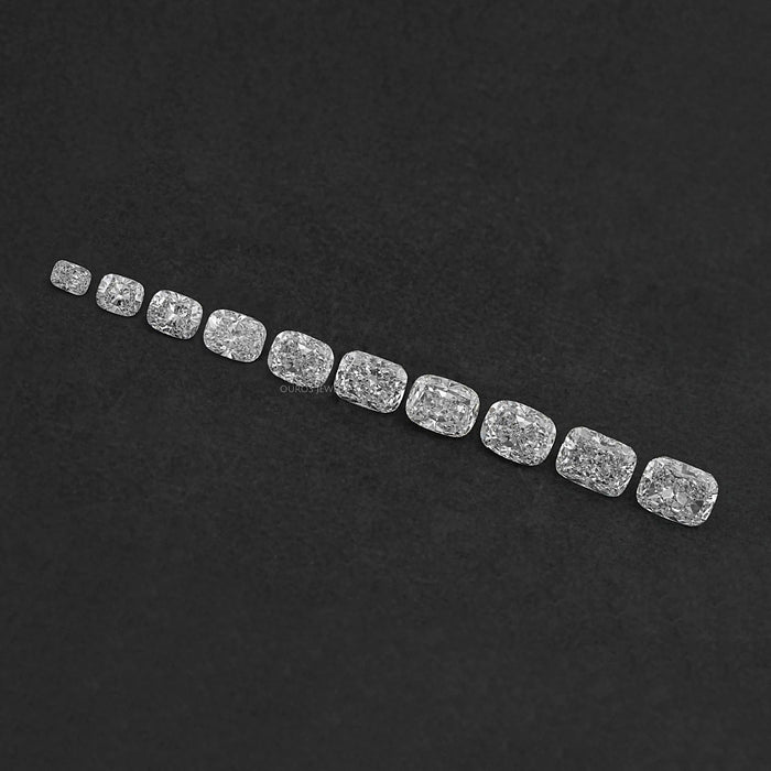 Elongated Cushion Cut Lab Grown Diamond