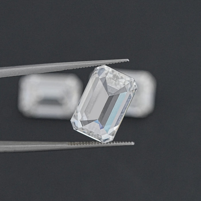 Emerald Cut Lab Grown Loose Diamond