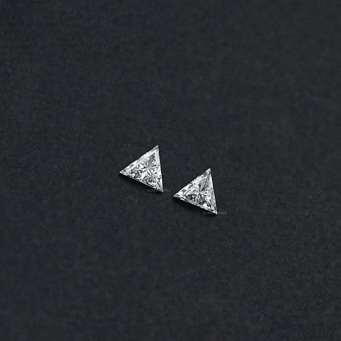 Triangle Cut Lab Made Diamond Sets