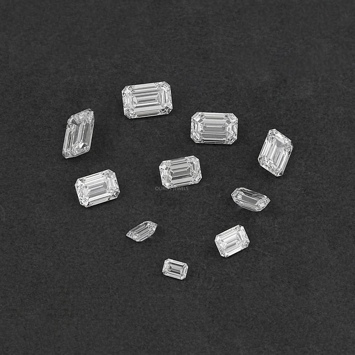 IGI Certified Emerald Cut Lab Grown Diamond