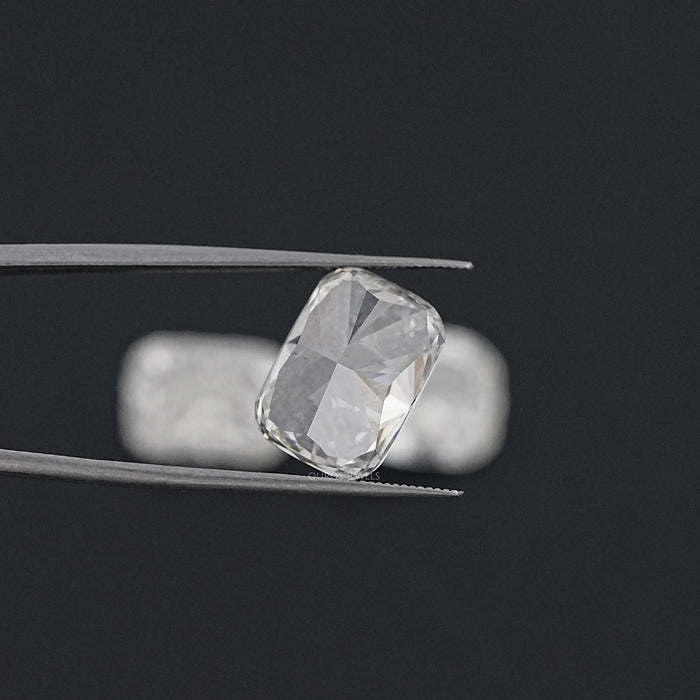 Elongated Cushion Cut Lab Grown Loose Diamond