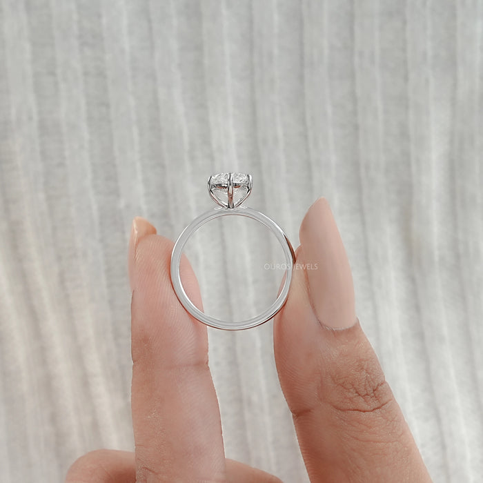 Marquise Cut Diamond Solitaire Engagement Ring