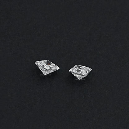 Princess Cut Lab Grown Diamond Pair Loose
