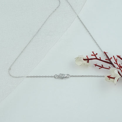 Pear Lab Diamond Solitaire Pendant Necklaces