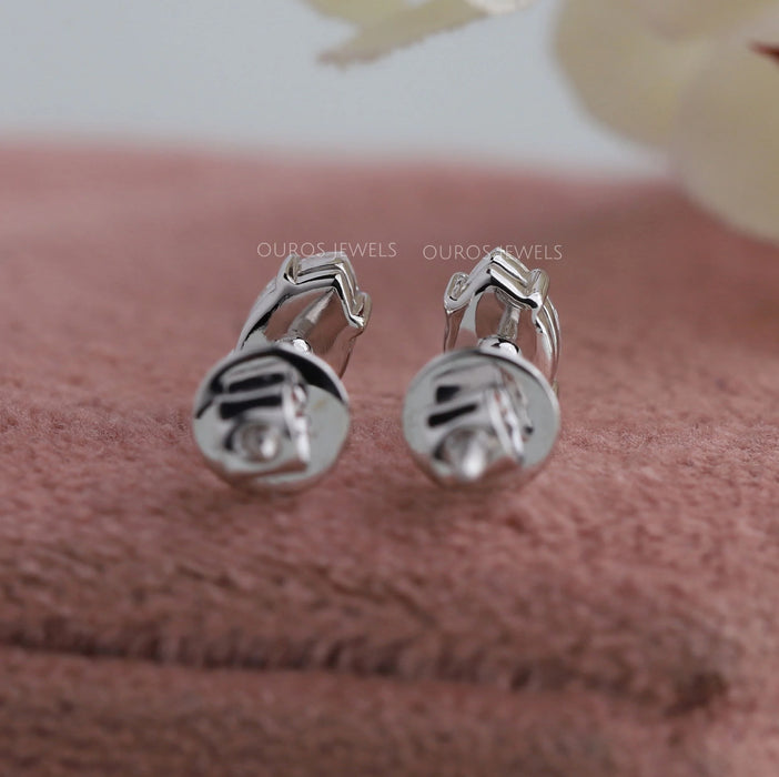 Marquise Cut Lab Grown Diamond Stud Earrings