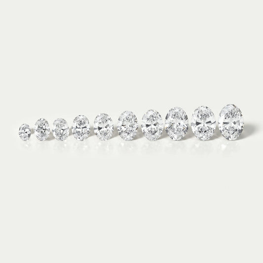 Brilliant Cut Oval Diamond - Lab Grown