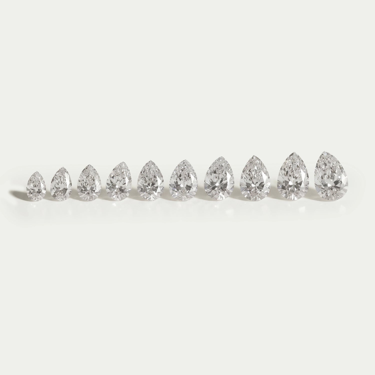 Pear Cut Lab Grown Diamond Loose Loose