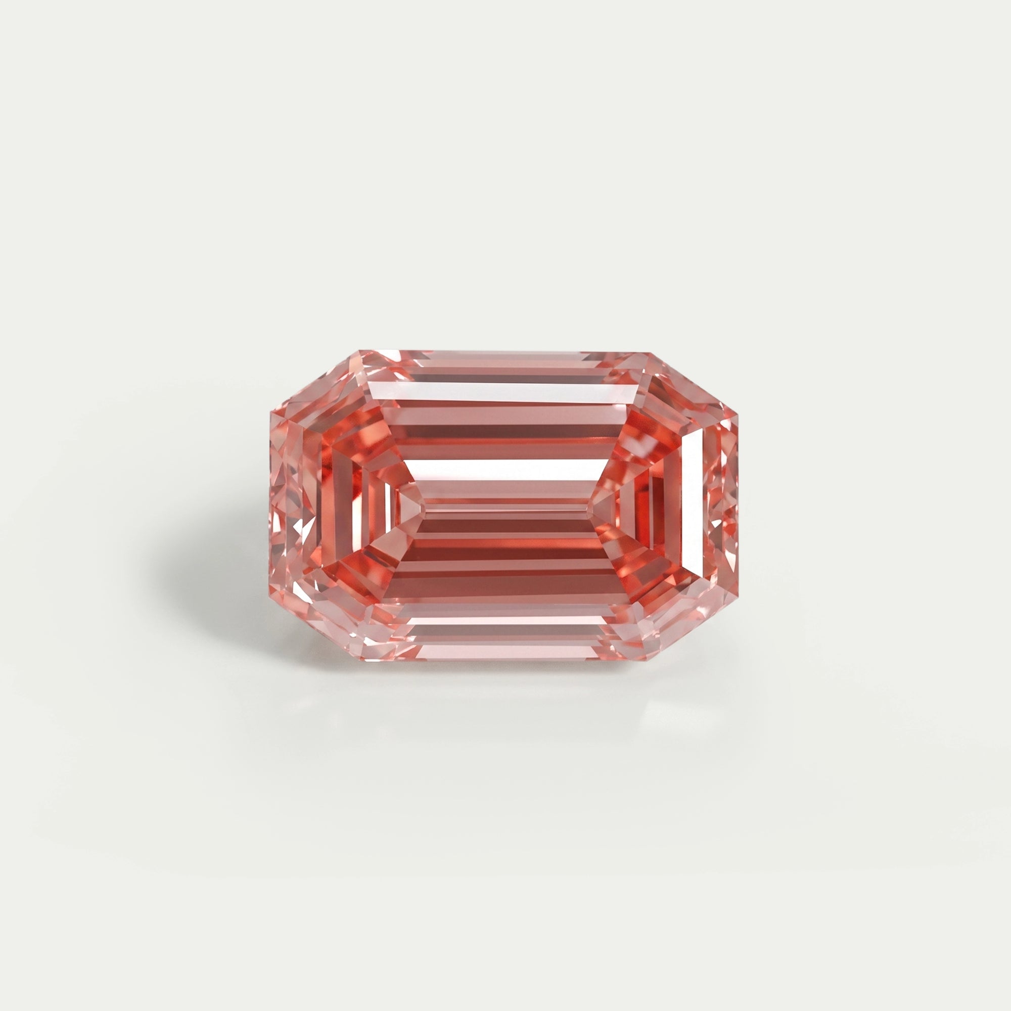 Light Pink Old Mine Emerald Lab Grown Diamond Loose