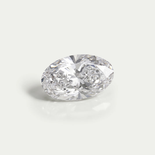 1.00 Carat Long Oval Lab Grown Diamond