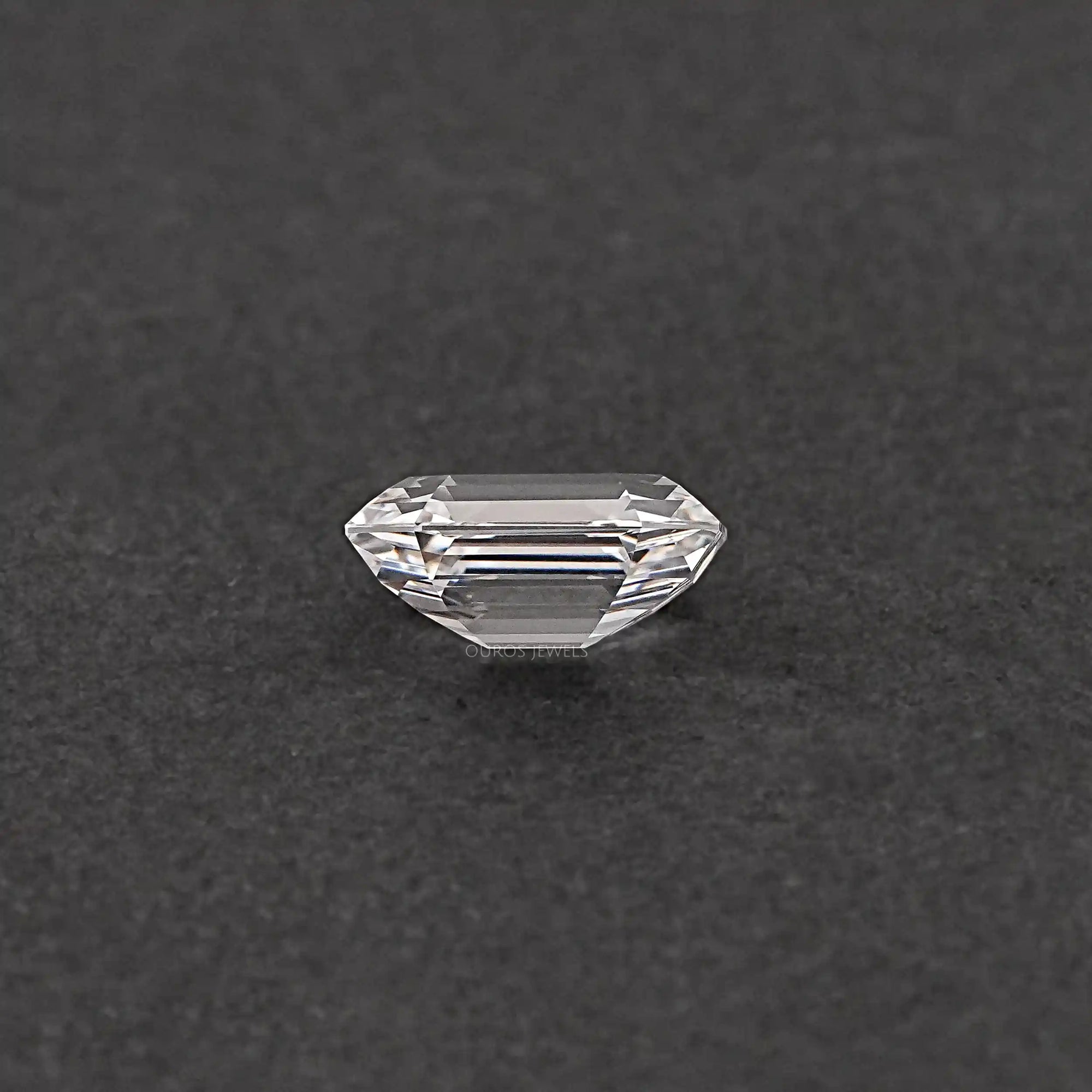 Old Cut Emerald Shape Lab Grown Diamond Loose