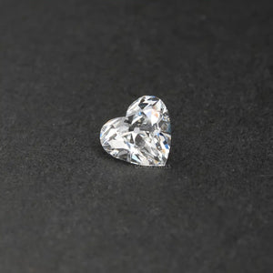 old mine heart cut loose diamond