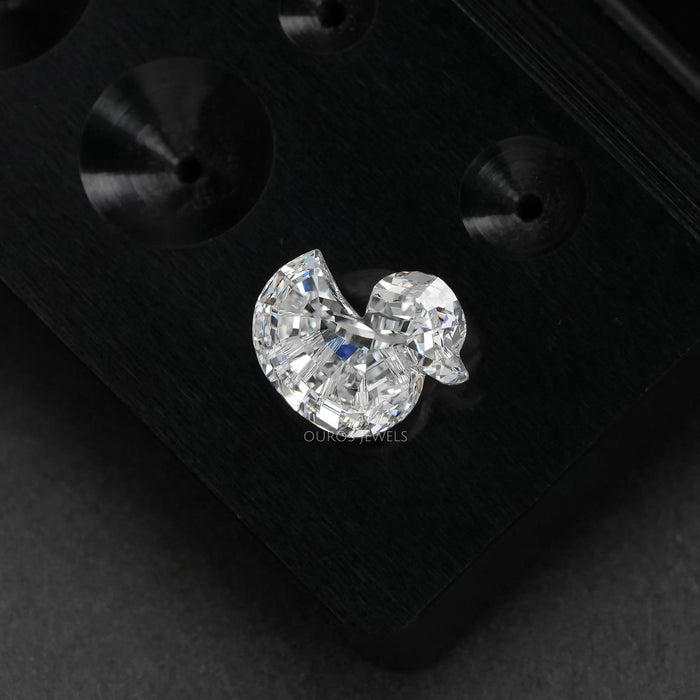 Antique Duck Shaped Lab Grown Diamond